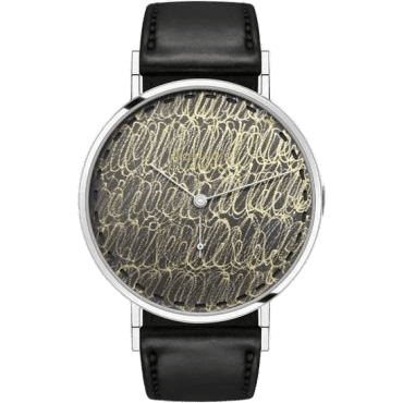 Nomos Glashütte Tangente Neomatik 38 Update Twice Unique - Scribble Dark 147.U8