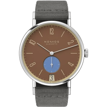 Tangente 38 Datum Ziegelblau