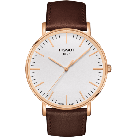 Everytime Large Rose Gold PVD / Silver / Strap
