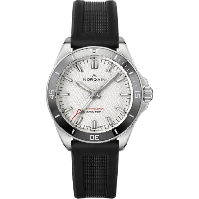 Adventure Neverest Glacier 40 Stainless Steel / Silver / Black Rubber