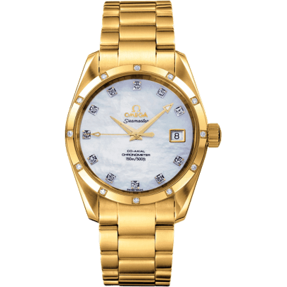 Seamaster Aqua Terra 150M Co-Axial 36.2 Yellow Gold / Diamond / MOP / Bracelet