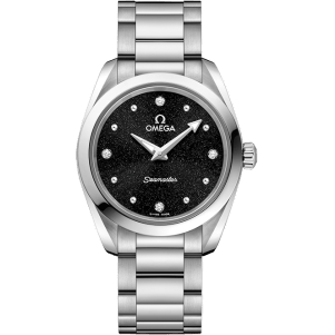 Seamaster Aqua Terra 150M Quartz 28 Stainless Steel / Black / Bracelet