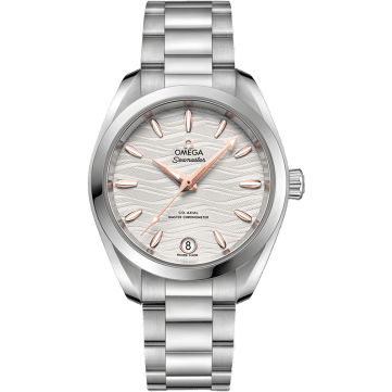Omega Seamaster Aqua Terra 150M Master Chronometer 34 Stainless Steel / Silver-Waves / Bracelet 220.10.34.20.02.001