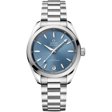 Omega Seamaster Aqua Terra 150M Master Chronometer 34 Stainless Steel / Sea Blue / Bracelet 220.10.34.20.03.002