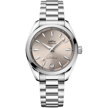 Omega Seamaster Aqua Terra 150M Master Chronometer 34 Stainless Steel / Sandstone / Bracelet 220.10.34.20.09.001