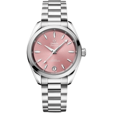 Omega Seamaster Aqua Terra 150M Master Chronometer 34 Stainless Steel / Shell Pink / Bracelet 220.10.34.20.10.003