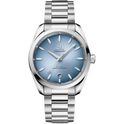 Omega Seamaster Aqua Terra 150M Master Chronometer 38 Stainless Steel / Summer Blue / Bracelet 220.10.38.20.03.004