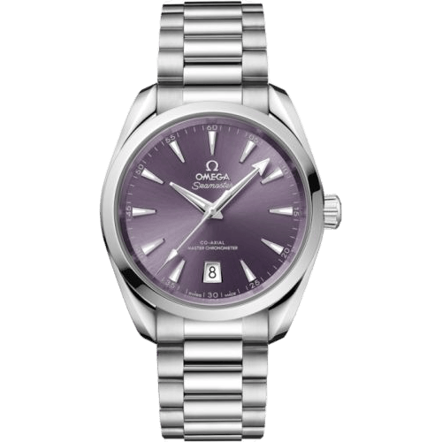 Omega Seamaster Aqua Terra 150M Shades Master Chronometer 38 Stainless Steel / Lavender / Bracelet 220.10.38.20.10.004