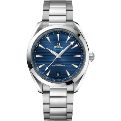 Omega Seamaster Aqua Terra 150M Master Chronometer 41 Stainless Steel / Blue / Bracelet 220.10.41.21.03.001
