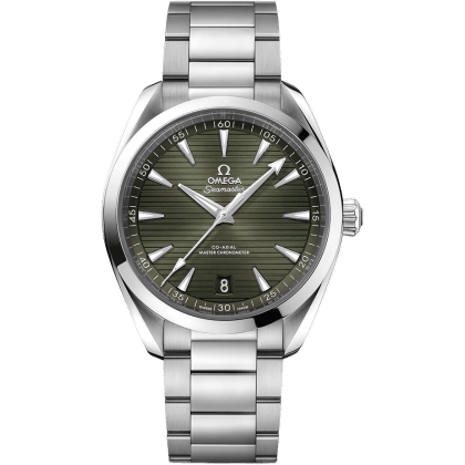 Omega Seamaster Aqua Terra 150M Master Chronometer 41 Stainless Steel / Green / Bracelet 220.10.41.21.10.001