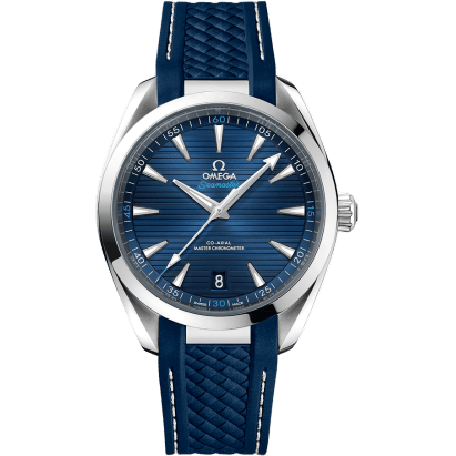 Omega Seamaster Aqua Terra 150M Master Chronometer 41 Stainless Steel / Blue / Rubber 220.12.41.21.03.001