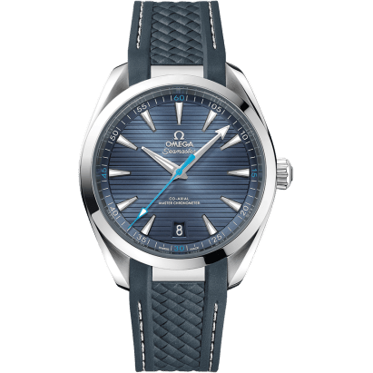 Omega Seamaster Aqua Terra 150M Master Chronometer 41 Stainless Steel / Blue / Rubber 220.12.41.21.03.002