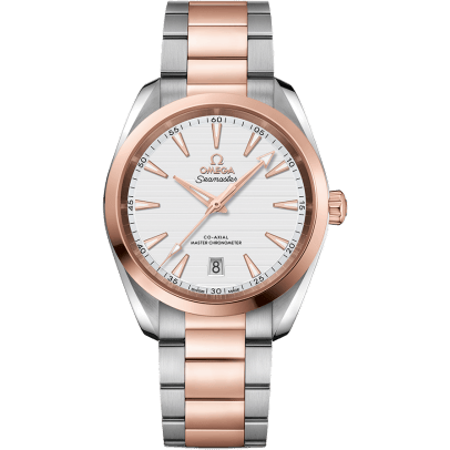 Omega Seamaster Aqua Terra 150M Master Chronometer 38 Stainless Steel / Sedna Gold / Silver / Bracelet 220.20.38.20.02.001