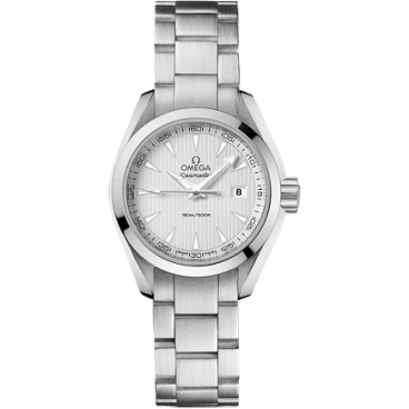 Seamaster Aqua Terra 150M Quartz 30 Stainless Steel / Silver / Bracelet