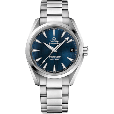 Omega Seamaster Aqua Terra 150M Master Co-Axial 38.5 Stainless Steel / Blue / Bracelet 231.10.39.21.03.002