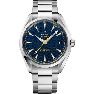 Omega Seamaster Aqua Terra 150M Master Co-Axial 41.5 Stainless Steel / Blue / Bracelet / James Bond Spectre 231.10.42.21.03.004