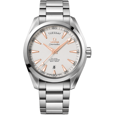 Omega Seamaster Aqua Terra 150m Co-Axial 41.5 Day-Date 41.5mm Stainless Steel / Silver / Bracelet 231.10.42.22.02.001