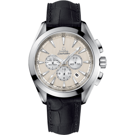 Omega Seamaster Aqua Terra 150M Co-Axial 44 Chronograph Stainless Steel / Ivory 231.13.44.50.09.001