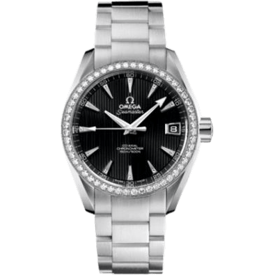Omega Seamaster Aqua Terra 150M Co-Axial 38.5 Stainless Steel / Diamond / Black / Bracelet 231.15.39.21.51.001