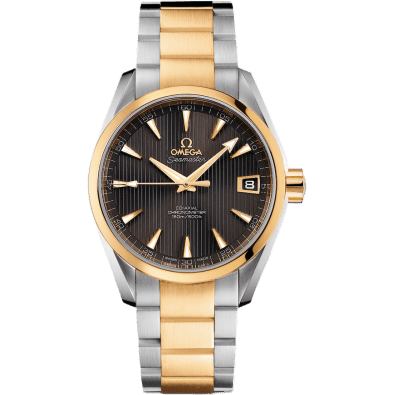 Omega Seamaster Aqua Terra 150M Co-Axial 38.5 Stainless Steel / Yellow Gold / Grey / Bracelet 231.20.39.21.06.002