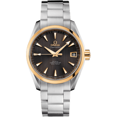 Omega Seamaster Aqua Terra 150M Co-Axial 38.5 Stainless Steel / Yellow Gold / Grey / Bracelet 231.20.39.21.06.004
