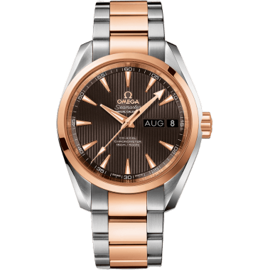 Seamaster Aqua Terra 150M Co-Axial 38.5 Annual Calendar Stainless Steel / Red Gold / Grey / Bracelet