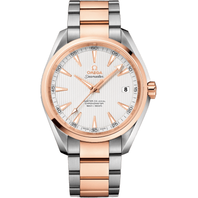 Omega Seamaster Aqua Terra 150m Master Co-Axial 41.5 Stainless Steel / Red Gold / Silver / Bracelet 231.20.42.21.02.001