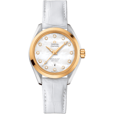 Omega Seamaster Aqua Terra 150M Master Co-Axial 34 Stainless Steel / Yellow Gold / MOP 231.23.34.20.55.002