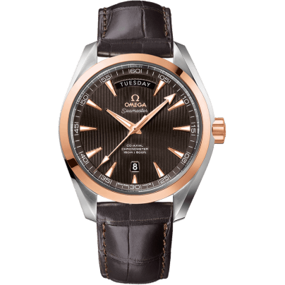 Omega Seamaster Aqua Terra 150m Co-Axial 41.5 Day-Date Stainless Steel / Red Gold / Grey 231.23.42.22.06.001