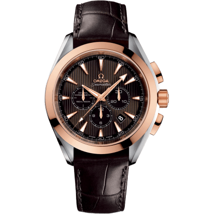 Omega Seamaster Aqua Terra 150M Co-Axial 44 Chronograph Stainless Steel / Red Gold / Grey 231.23.44.50.06.001
