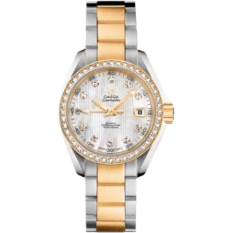 Seamaster Aqua Terra 150M Co-Axial 30 Stainless Steel / Yellow Gold / Diamond / MOP / Bracelet