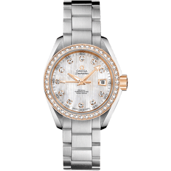 Seamaster Aqua Terra 150M Co-Axial 30 Stainless Steel / Red Gold / Diamond / MOP / Bracelet