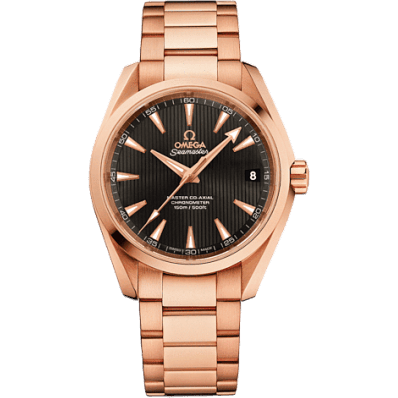 Omega Seamaster Aqua Terra 150m Master Co-Axial 38.5 Red Gold / Grey / Bracelet 231.50.39.21.06.003