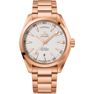 Omega Seamaster Aqua Terra 150m Co-Axial 41.5 Day-Date Red Gold / Silver 231.50.42.22.02.001