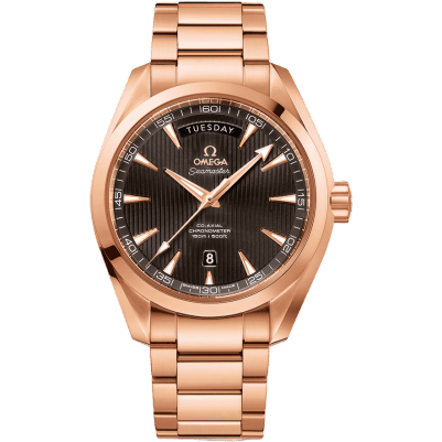 Omega Seamaster Aqua Terra 150m Co-Axial 41.5 Day-Date 41.5mm Red Gold / Grey / Bracelet 231.50.42.22.06.001