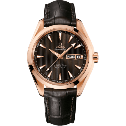 Seamaster Aqua Terra 150m Co-Axial 43 Annual Calendar Red Gold / Grey