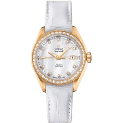 Seamaster Aqua Terra 150M Co-Axial 34 Yellow Gold / Diamond / MOP
