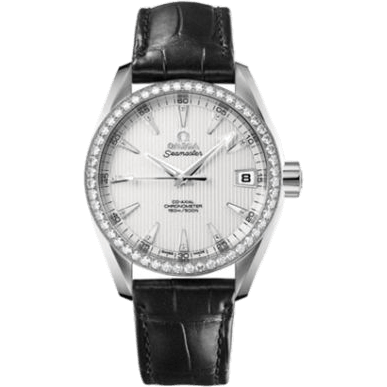 Omega Seamaster Aqua Terra 150M Co-Axial 38.5 White Gold / Diamond / Silver 231.58.39.21.52.001