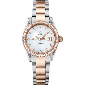 Seamaster Aqua Terra 150M Automatic 29.2 Stainless Steel / Red Gold / Diamond / MOP / Bracelet