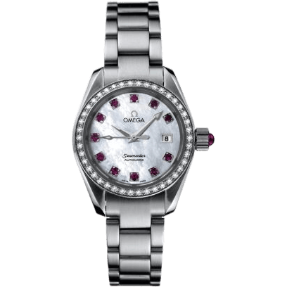 Seamaster Aqua Terra 150M Automatic 29.2 Stainless Steel / Diamond / MOP - Ruby / Bracelet