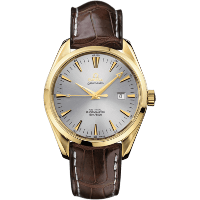 Omega Seamaster Aqua Terra 150M Co-Axial 42.2 Yellow Gold / Silver 2602.30.37