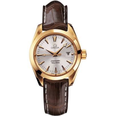 Seamaster Aqua Terra 150M Quartz 29.2 Yellow Gold / Silver