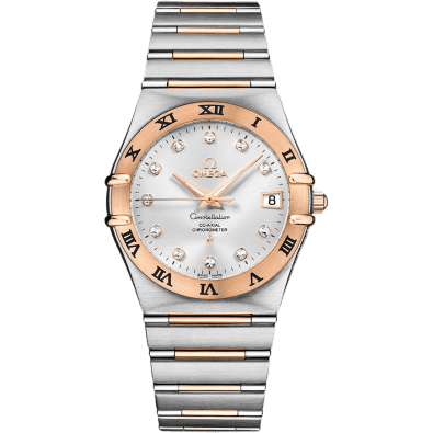Constellation Co-Axial 35.5 Stainless Steel / Red Gold / Silver / 160 Years