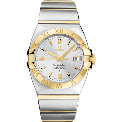 Constellation Co-Axial 35 Double Eagle Stainless Steel / Yellow Gold / Silver
