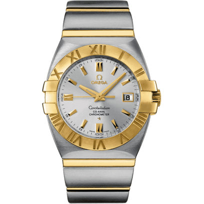 Omega Constellation Co-Axial 38 Double Eagle Stainless Steel / Yellow Gold / Silver 1203.30.00