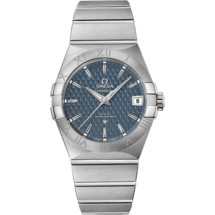 Constellation Co-Axial 38 Stainless Steel / Blue Lozenge