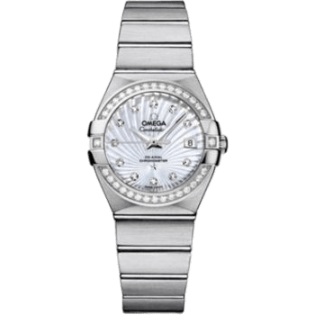 Constellation Co-Axial 27 Brushed Stainless Steel / Diamond / MOP Supernova