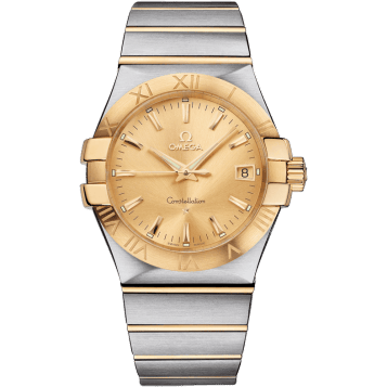 Constellation Quartz 35 Stainless Steel / Yellow Gold / Champagne