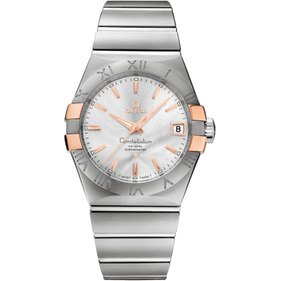 Constellation Co-Axial 38 Stainless Steel / Red Gold / Silver