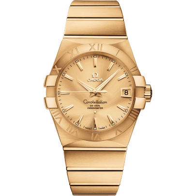 Constellation Co-Axial 38 Yellow Gold / Champagne